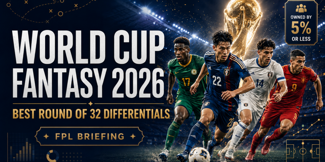 Best World Cup Fantasy Round of 32 Differentials